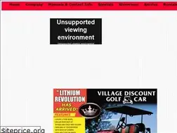 Sites similar to villagediscountgolfcar.com
