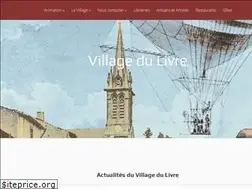 Sites similar to villagedulivre54.fr