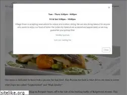 Sites similar to villagegreenrestaurant.com