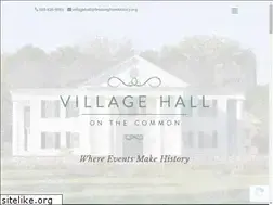 Sites similar to villagehallonthecommon.org
