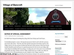 Sites similar to villageofbancroftmi.org