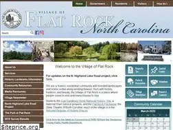 Sites similar to villageofflatrock.org