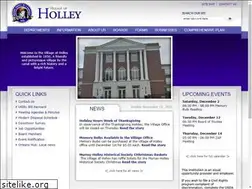 Sites similar to villageofholley.org