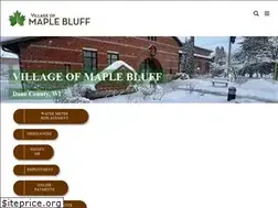 Sites similar to villageofmaplebluff.com