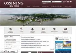 Sites similar to villageofossining.org