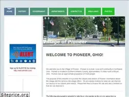 Sites similar to villageofpioneer.org