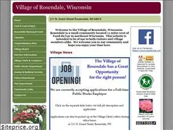 Sites similar to villageofrosendale.com