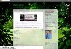 Sites similar to villagevoices.blogspot.com