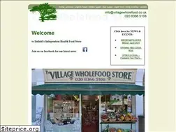 Sites similar to villagewholefood.co.uk