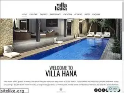 Sites similar to villahana.com