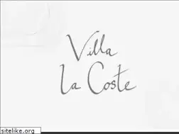 Sites similar to villalacoste.com
