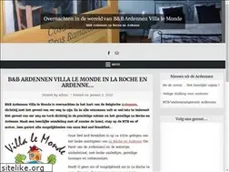 Sites similar to villalemonde.com