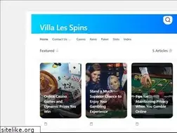 Sites similar to villalespins.com
