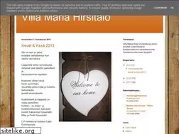 Sites similar to villamaria-hirsitalo.blogspot.com