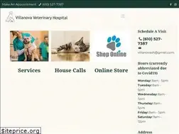 Sites similar to villanovavet.com