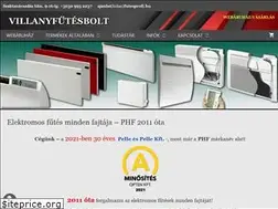 Sites similar to villanyfutesbolt.hu