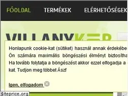 Sites similar to villanyker.hu