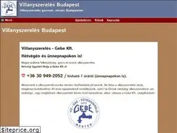 Sites similar to villanyszereles-budapest.hu