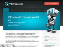 Sites similar to villanyszereles.eu