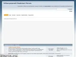 Sites similar to villanyszerelo.forum.hu