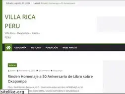 Sites similar to villaricaperu.com