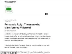 Sites similar to villarrealcf.medium.com