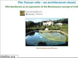 Sites similar to villas-of-tuscany.net
