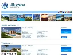 Sites similar to villas2rentmallorca.com