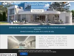 Sites similar to villasbonet.com
