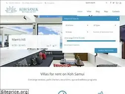 Sites similar to villasonsamui.com