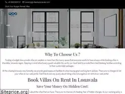 Sites similar to villastaylonavala.com