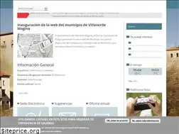 Sites similar to villaverdemogina.es