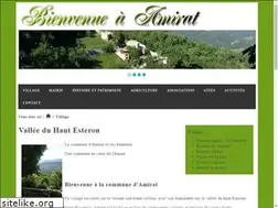 Sites similar to ville-amirat.fr