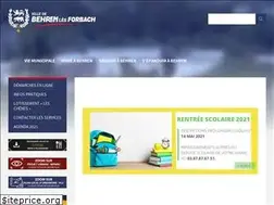 Sites similar to ville-behren.fr