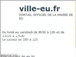Sites similar to ville-eu.fr