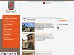 Sites similar to ville-exincourt.fr