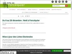 Sites similar to ville-forcalquier.fr