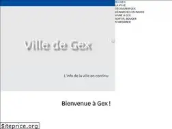 Sites similar to ville-gex.fr