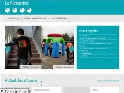 Sites similar to ville-larichardais.fr