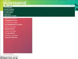 Sites similar to ville-montamise.fr