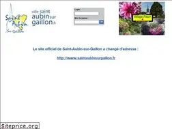 Sites similar to ville-saintaubinsurgaillon.fr