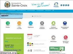 Sites similar to ville-sainte-croix.ca