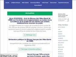 Sites similar to villes-sante.com