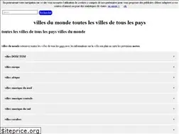 Sites similar to villesdumonde.fr