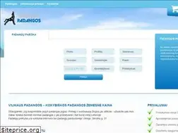 Sites similar to vilniauspadangos.lt