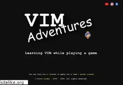 Sites similar to vim-adventures.com
