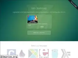 Sites similar to vim-bootstrap.com