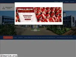 Sites similar to vimalacollege.edu.in