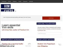 Sites similar to vimcasts.org