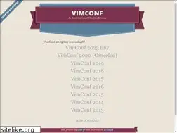 Sites similar to vimconf.org